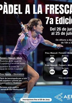 Cartel del torneo